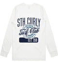 South Curl Curl White Long Sleeve Tee