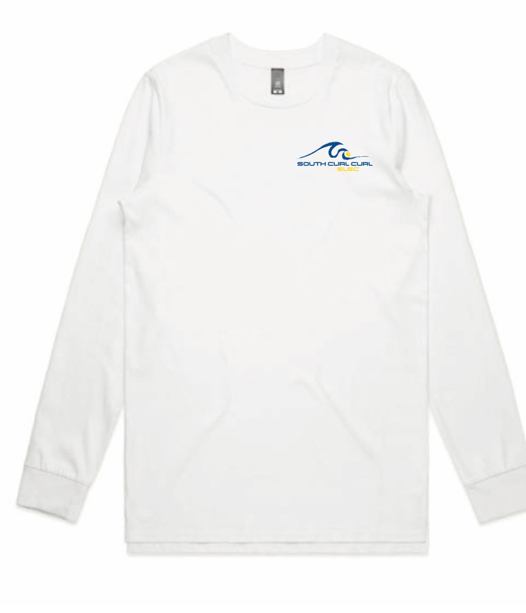 South Curl Curl White Long Sleeve Tee